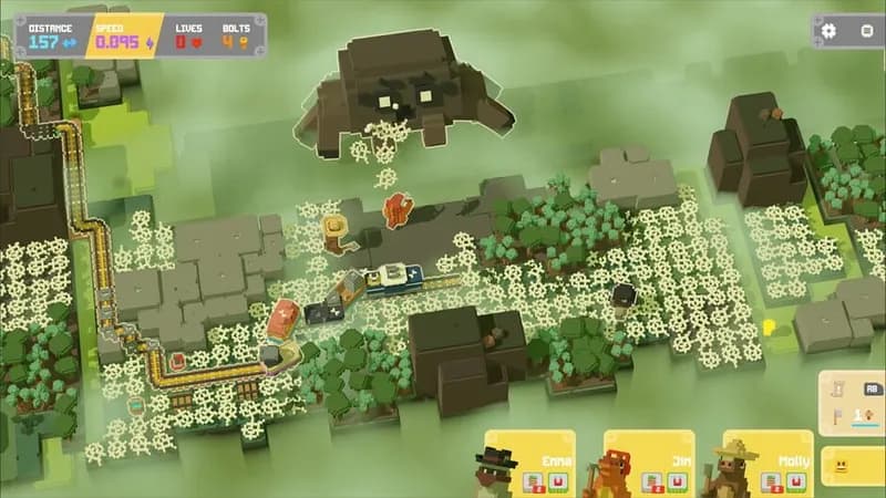 Unrailed 2: Back on Track gameplay screenshot 2