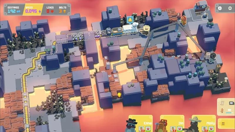 Unrailed 2: Back on Track gameplay screenshot 3