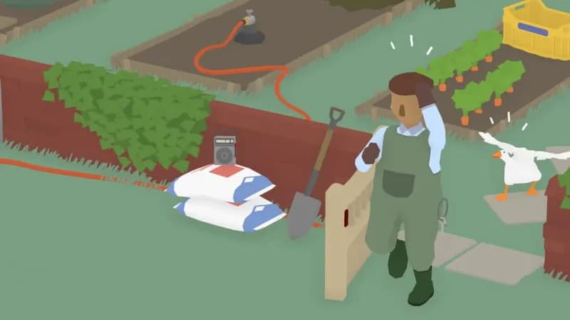 Untitled Goose Game gameplay screenshot 1