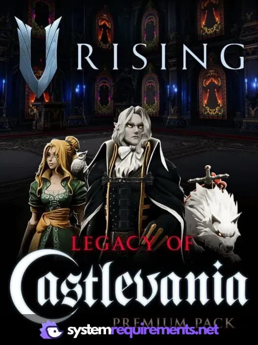 V Rising - Legacy of Castlevania Premium Pack cover art - view system requirements