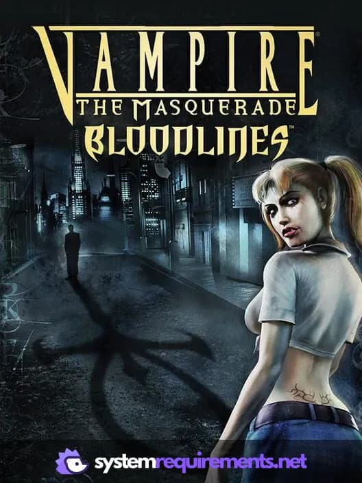Vampire: The Masquerade - Bloodlines PC game cover art