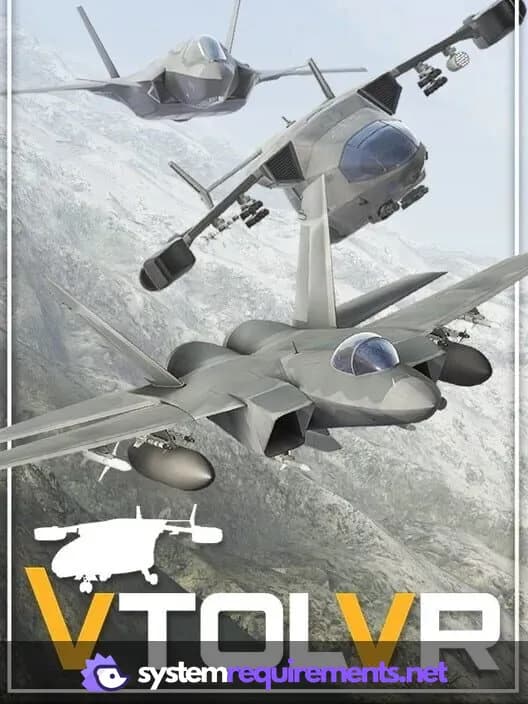 VTOL VR PC game cover art