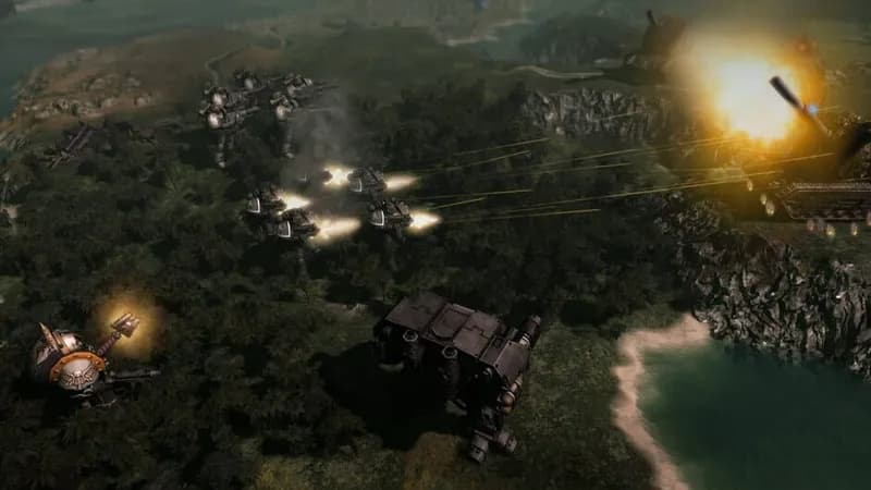 Warhammer 40,000: Gladius - Relics of War gameplay screenshot 1