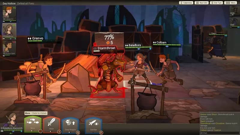 Wildermyth gameplay screenshot 1