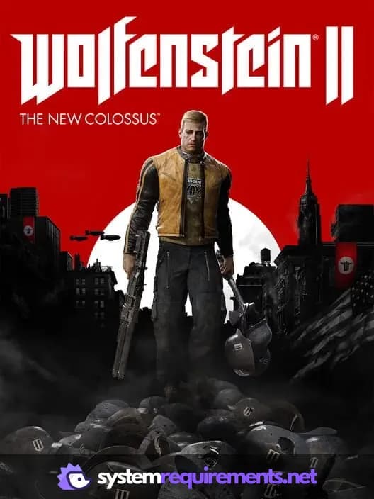Wolfenstein II: The New Colossus cover art - view system requirements