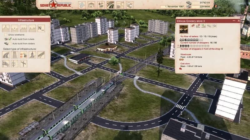 Workers & Resources: Soviet Republic gameplay screenshot 3