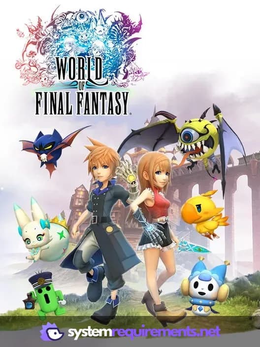 WORLD OF FINAL FANTASY PC game cover art