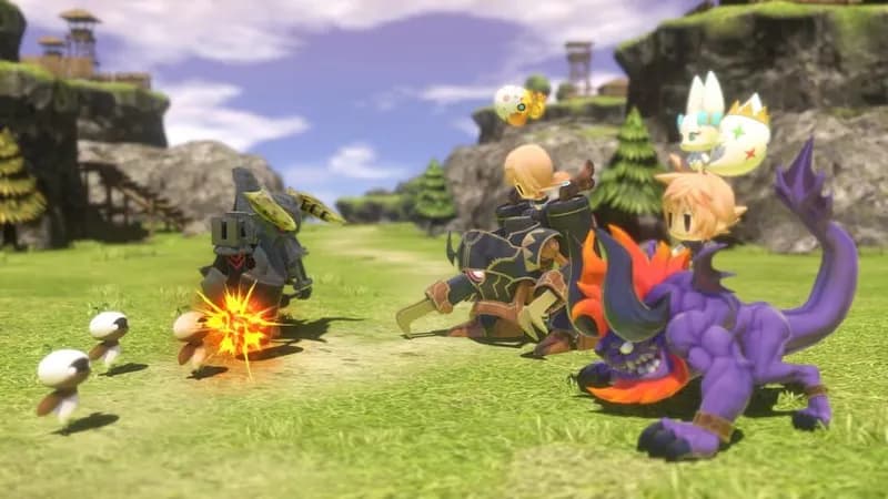 WORLD OF FINAL FANTASY gameplay screenshot 2