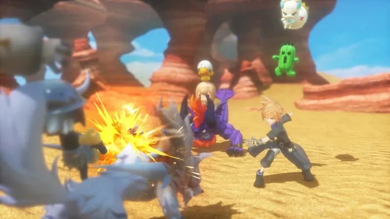 WORLD OF FINAL FANTASY gameplay screenshot 3