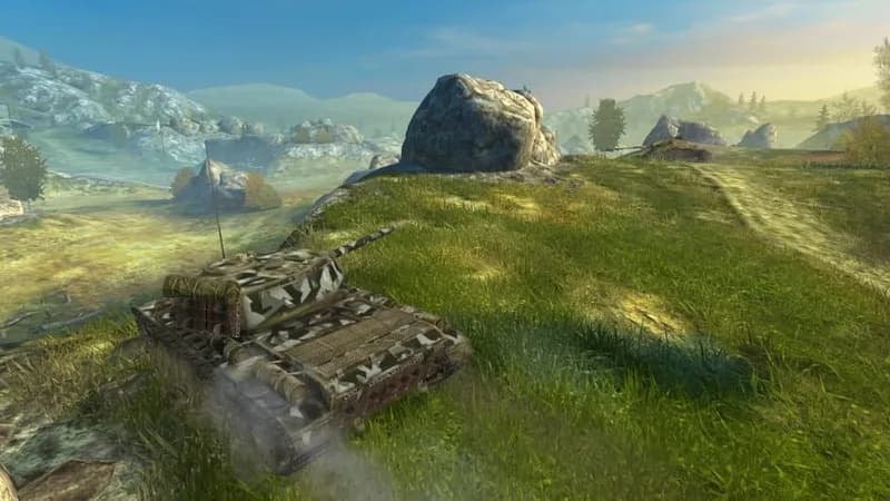 World of Tanks Blitz gameplay screenshot 1