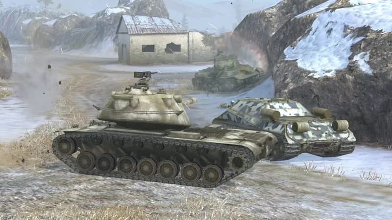 World of Tanks Blitz gameplay screenshot 2