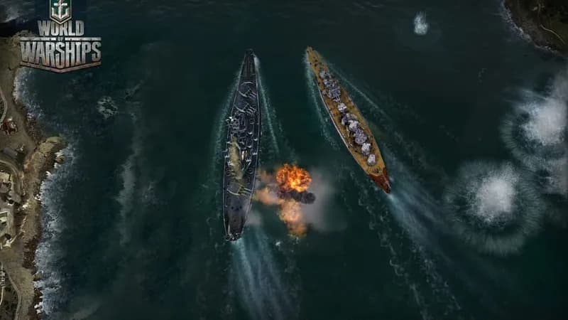 World of Warships gameplay screenshot 1