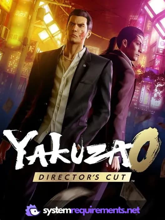 Yakuza 0 Director's Cut PC game cover art