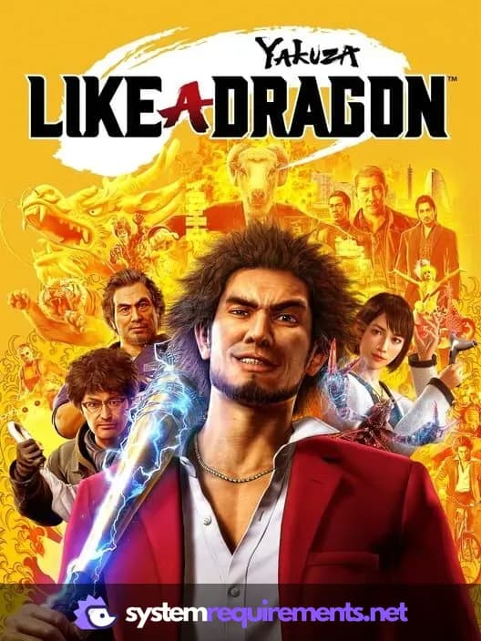 Yakuza: Like a Dragon cover art - view system requirements