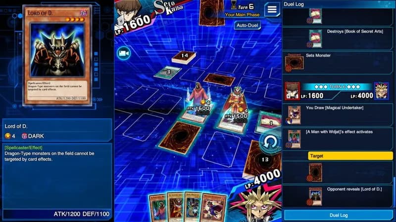 Yu-Gi-Oh! Duel Links gameplay screenshot 1