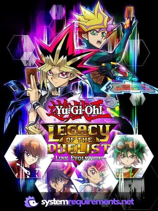 Yu-Gi-Oh! Legacy of the Duelist : Link Evolution cover art - view system requirements