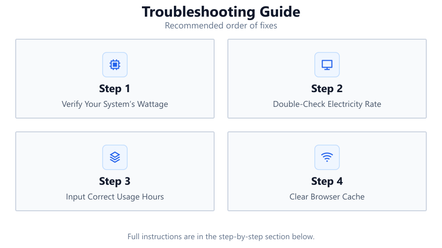Troubleshooting Guide: Recommended order of fixes