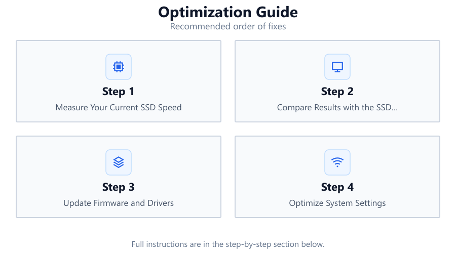 Optimization Guide: Recommended order of fixes