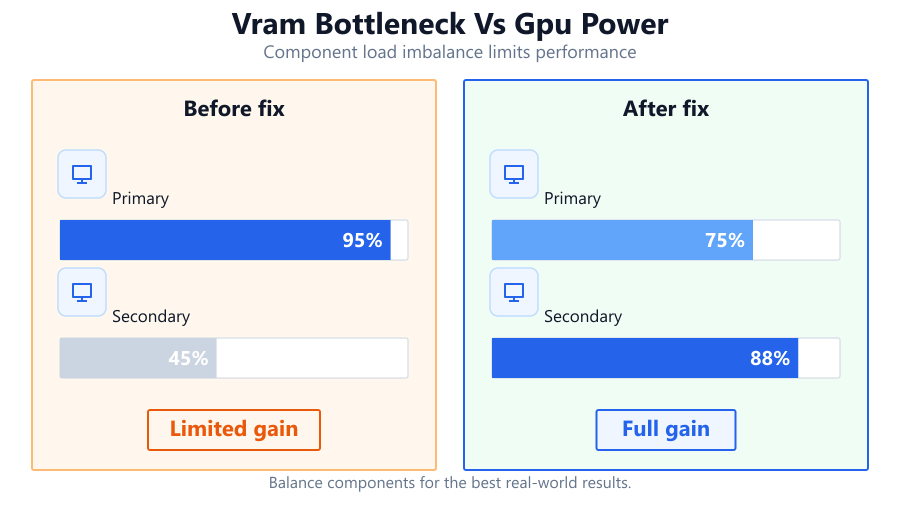 vram bottleneck vs gpu power